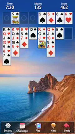 FreeCell Solitaire - Card Pro screenshot