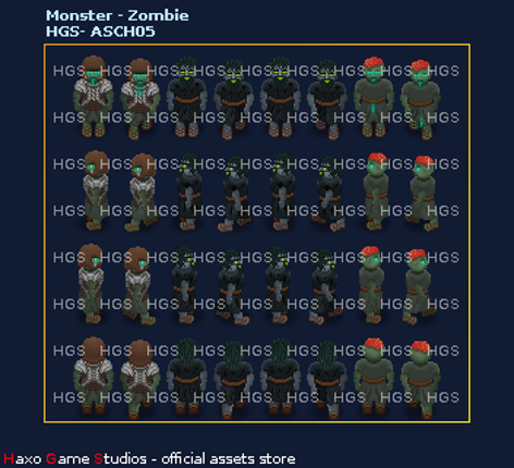 Pixel Zombie Image