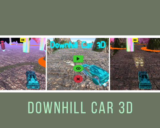 Downhill Car 3D Image
