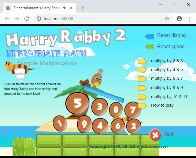 Games like HarryRabby2 Math Multiply by numbers from 2 to 10 FREE