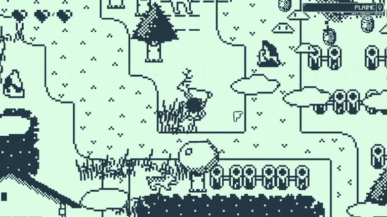 Zelda BOTW DEMAKE 1BIT screenshot