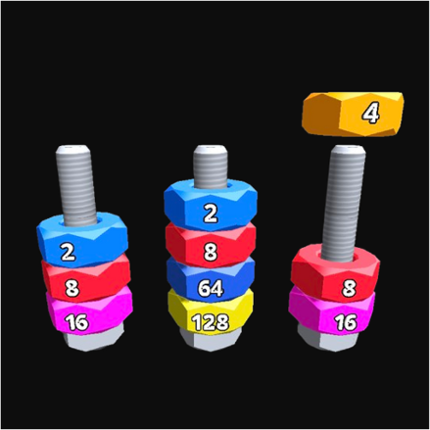 Nuts And Bolts Sort 2048 Image
