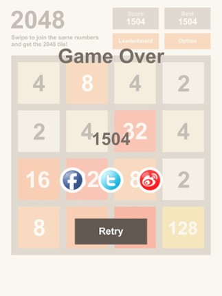 Get2048 screenshot