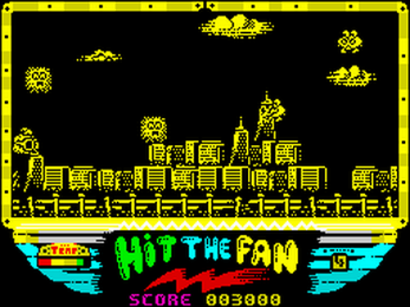 Hit the Fan (ZX Spectrum) screenshot