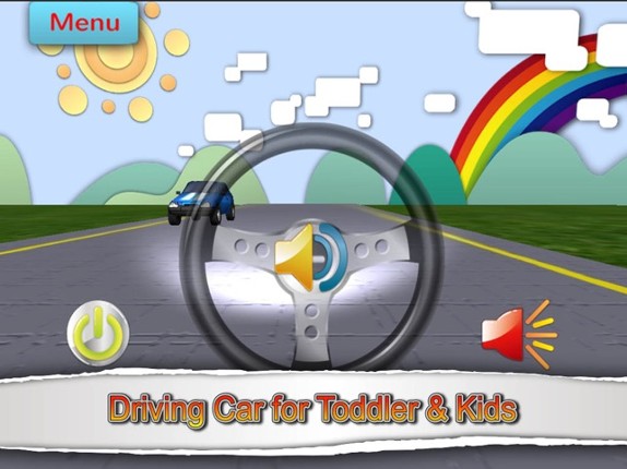 Infant car games repair &amp; driving  for toddler kids and preschool child -  QCat Image