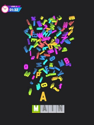 Letter Stack 3D screenshot