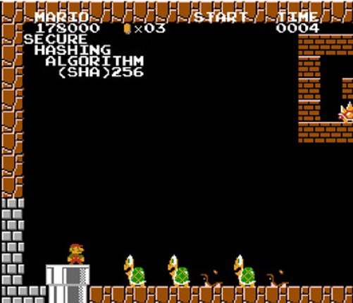 Mario miner screenshot