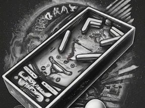 Pinball Black N White Image