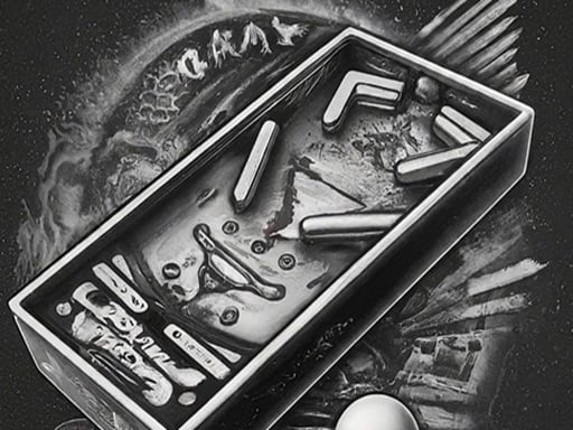 Pinball Black N White Game Cover