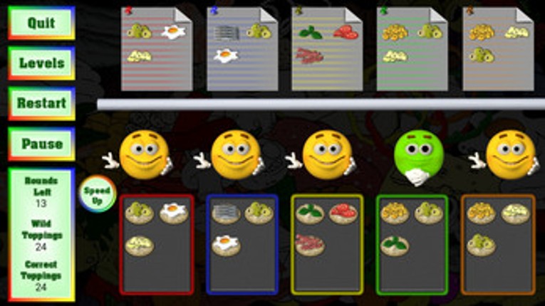 Pizza Toppings Drop screenshot