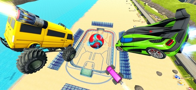 Rocket Car Soccer League Arena Image