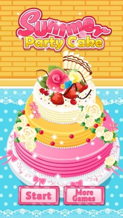 Summer Party Cake - Cooking games for free screenshot