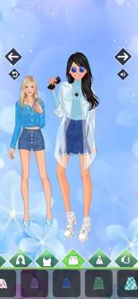 Sunny spring dress up screenshot