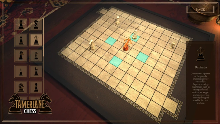 Tamerlane Chess screenshot