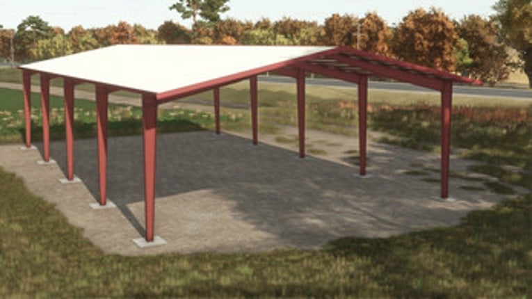 105x50 Metal Frame Hay Shed screenshot