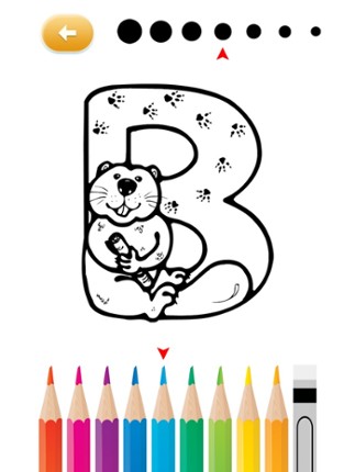 Alphabet ABC Coloring Books Free for Kindergarten and Preschool screenshot