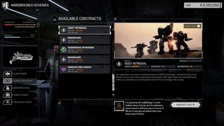 BATTLETECH Mercenary Collection screenshot