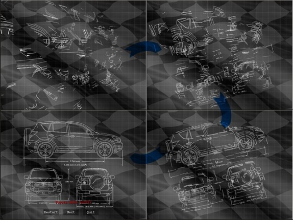 Blueprint Cars 3D Image