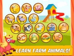 Farm:Animals Games for Kids 2+ Image