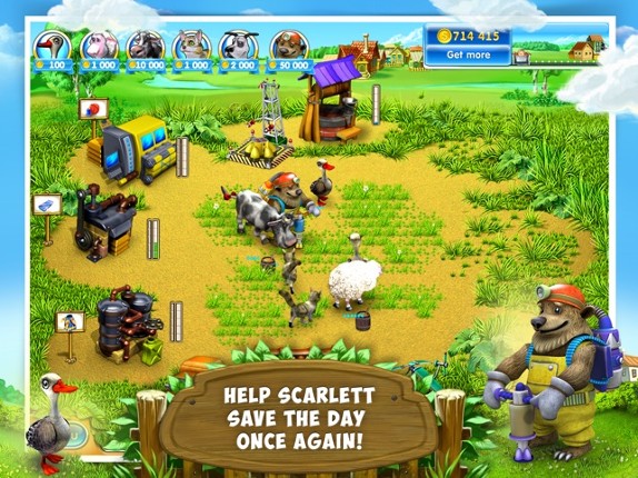 Farm Frenzy 3: Village HD Image