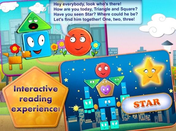 Friendly Shapes Storybook screenshot