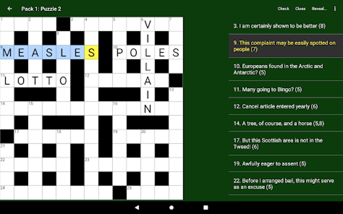 BestForPuz Cryptic Crossword screenshot