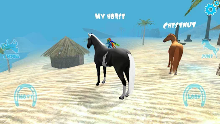 Hill Cliff Horse: Online screenshot