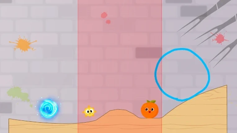 Fruit Escape: physics puzzle screenshot