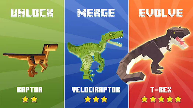 Dinosaur Merge: Block Fighting Image