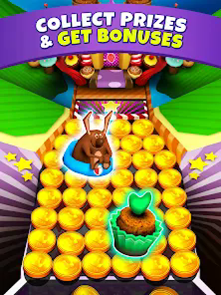 Candy Donuts Coin Party Dozer screenshot