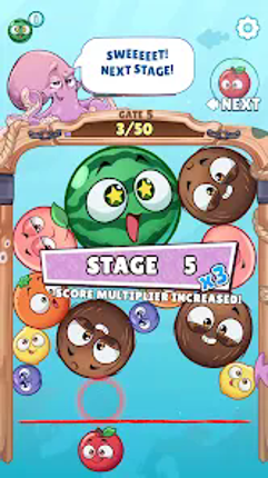 Underwatermelon: Fruit Merge screenshot