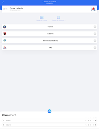 Programme Foot screenshot