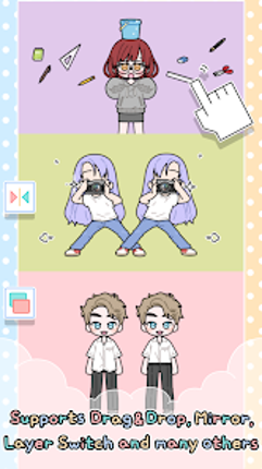 Pastel Friends : Dress Up Game screenshot