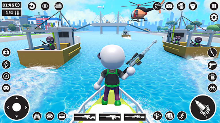 Stickman Sniper-Stickman Games screenshot