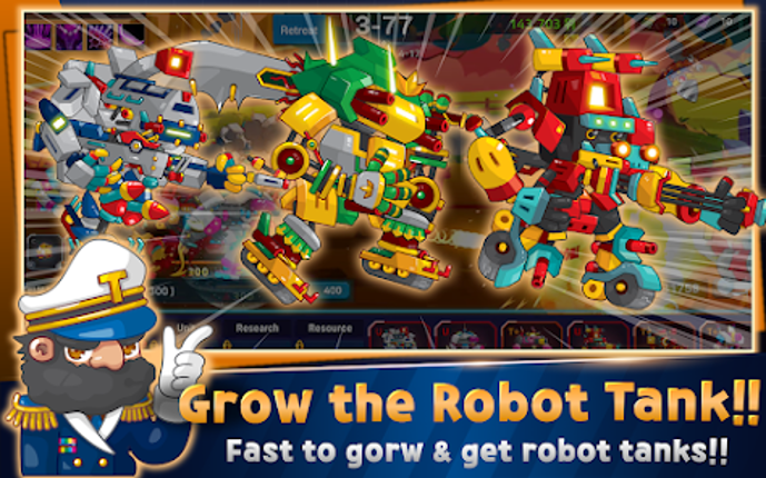 Mini Robot Tank : idle screenshot