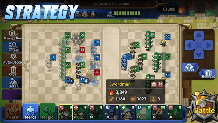 Kingsland: Battle Simulation screenshot
