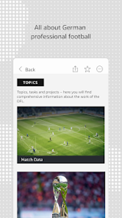 DFL App screenshot