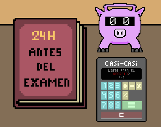 24h Antes del examen Game Cover