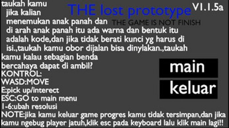 The Lost Prototype Image