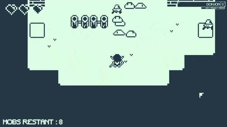 Zelda BOTW DEMAKE 1BIT screenshot