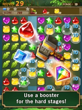 Jewels Jungle : Match 3 Puzzle Image