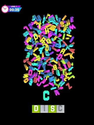 Letter Stack 3D Image