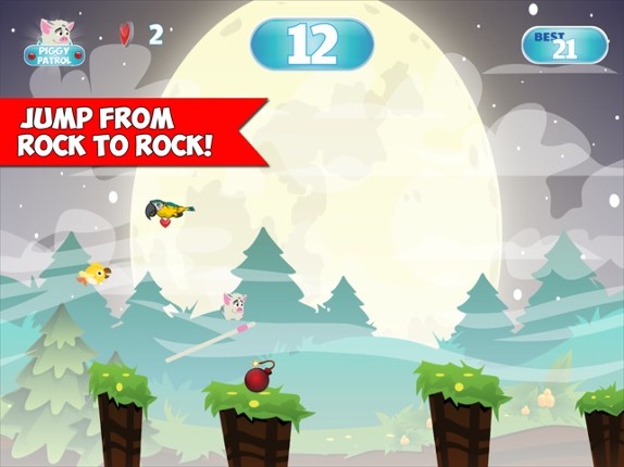 Piggy Patrol Jump Adventure screenshot