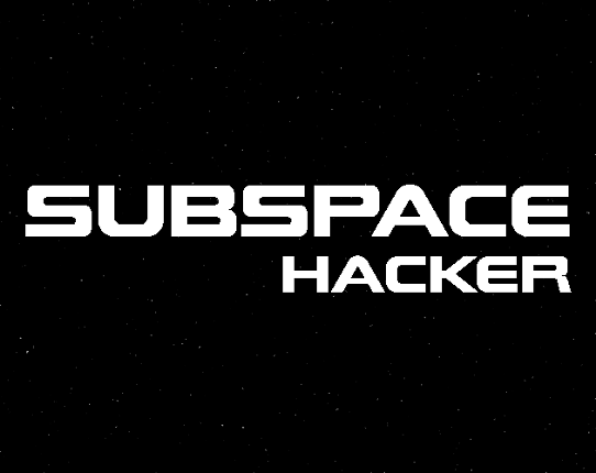 Subspace Hacker Game Cover