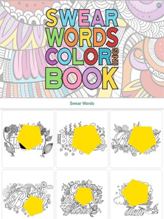 Swear words coloring book screenshot