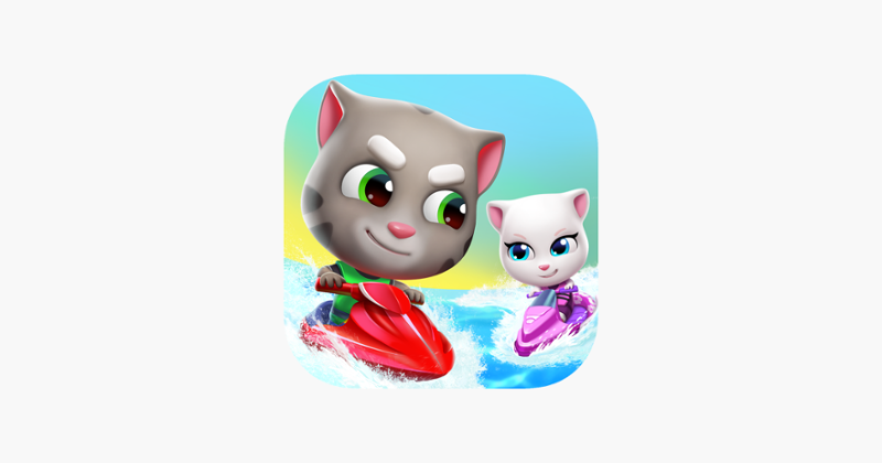 Talking Tom Jetski 2 Game Cover