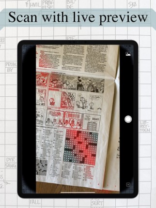 Team Crossword Scanner screenshot