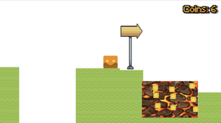 The Coin Collector Platformer Image