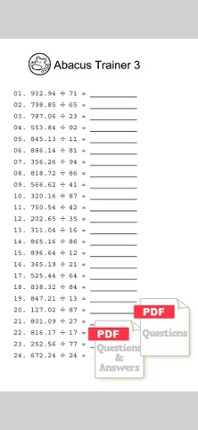 Abacus Trainer 3 screenshot