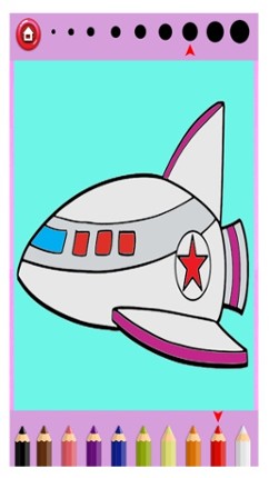 Airplanes Jets Coloring Book - Airplane game Image